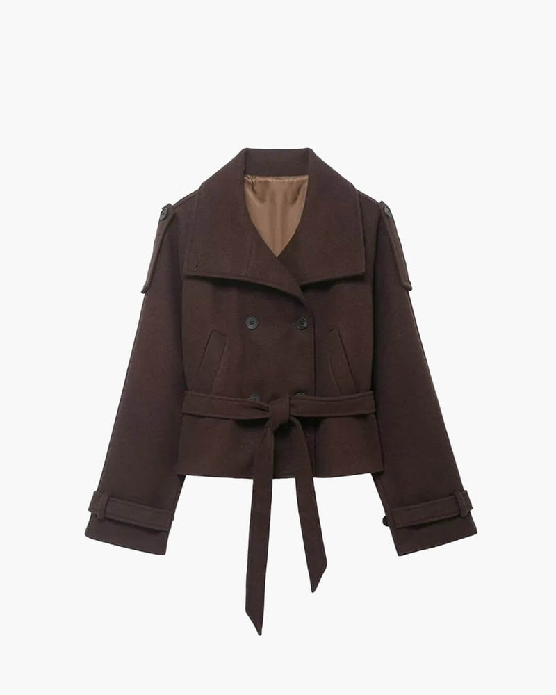 ZEYA - Julia High Collared Coat