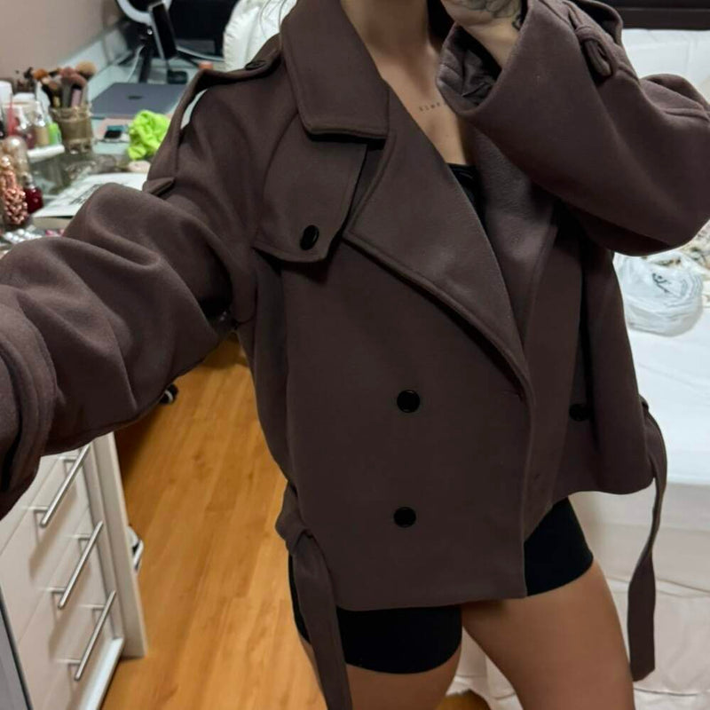 ZEYA - Julia High Collared Coat