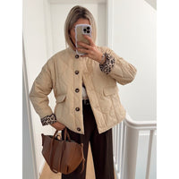 Agnes Gesteppte Bomberjacke
