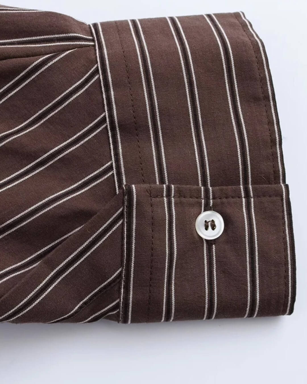 ZEYA - Kathy Bat Sleeve Striped Shirts