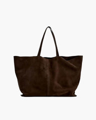 Keira große Tote-Tasche aus Kunstvelours