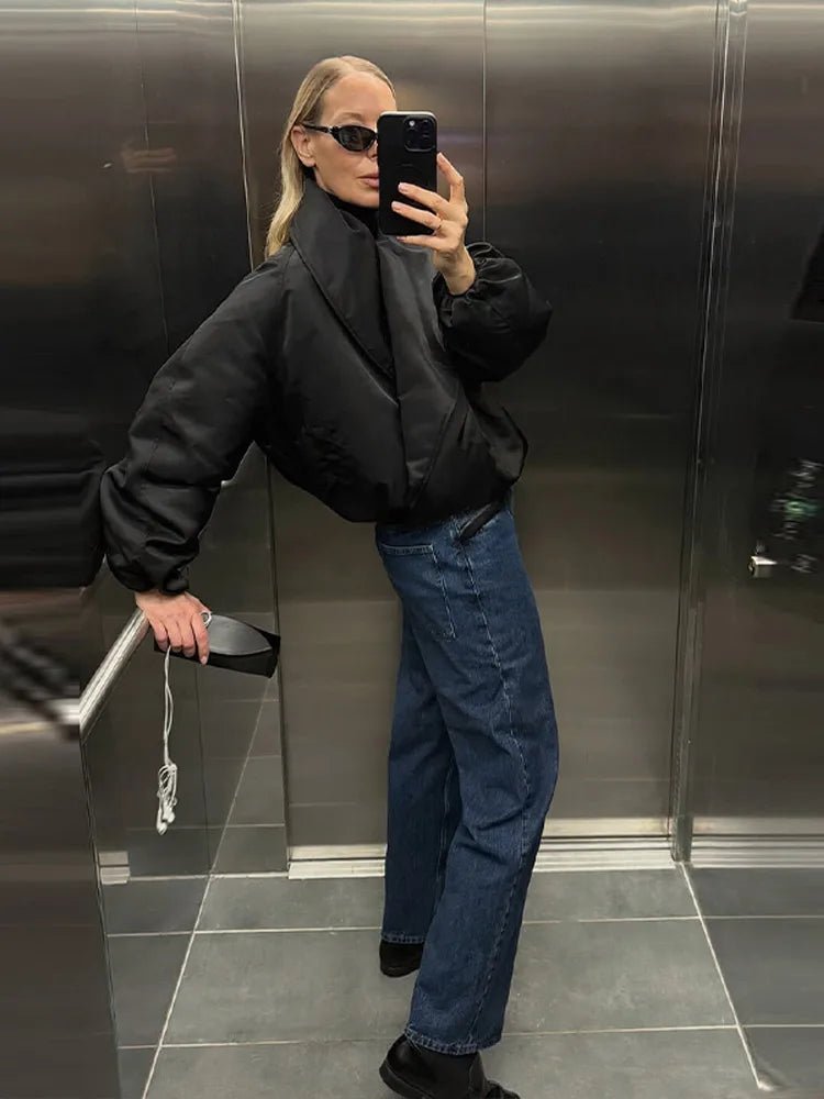 ZEYA - Kelly Oversized Bomber Jacket