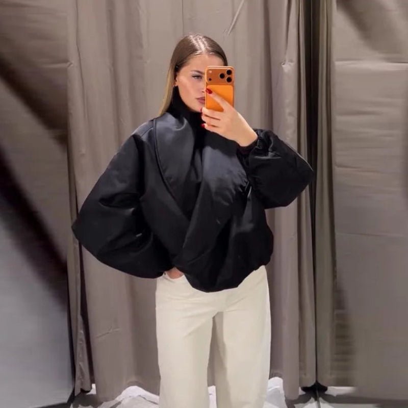 ZEYA - Kelly Oversized Bomber Jacket