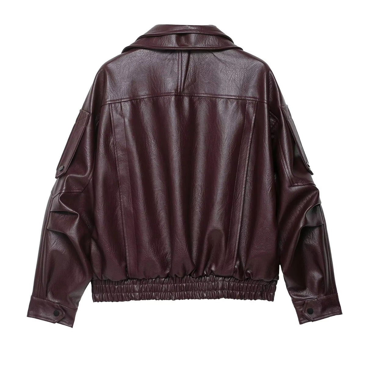 ZEYA - Kira Belted Leather Jacket