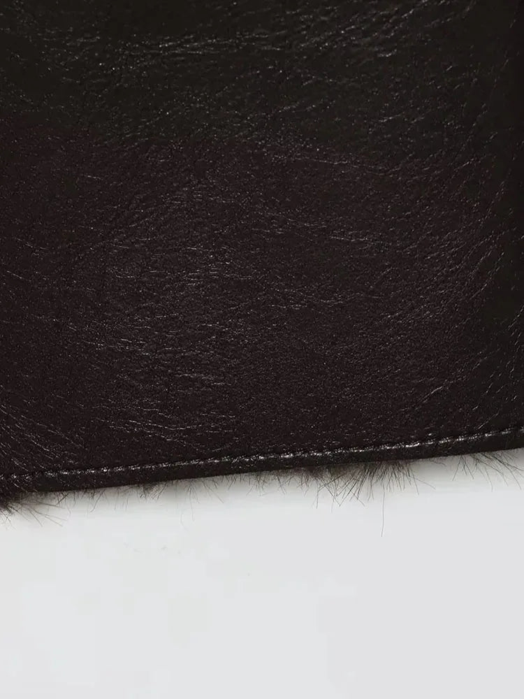 ZEYA - Laila Reversible Faux fur Leather Jacket