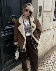 Laura Faux Leather Jacket