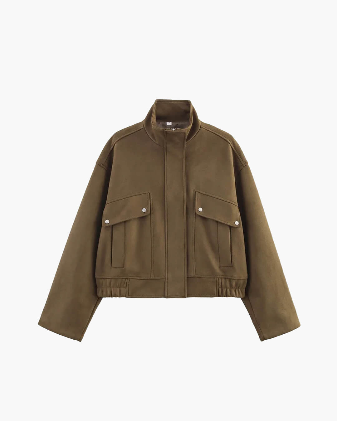 ZEYA - Laura Suede Bomber Jacket