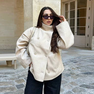 Lauren Jacke mit Stehkragen