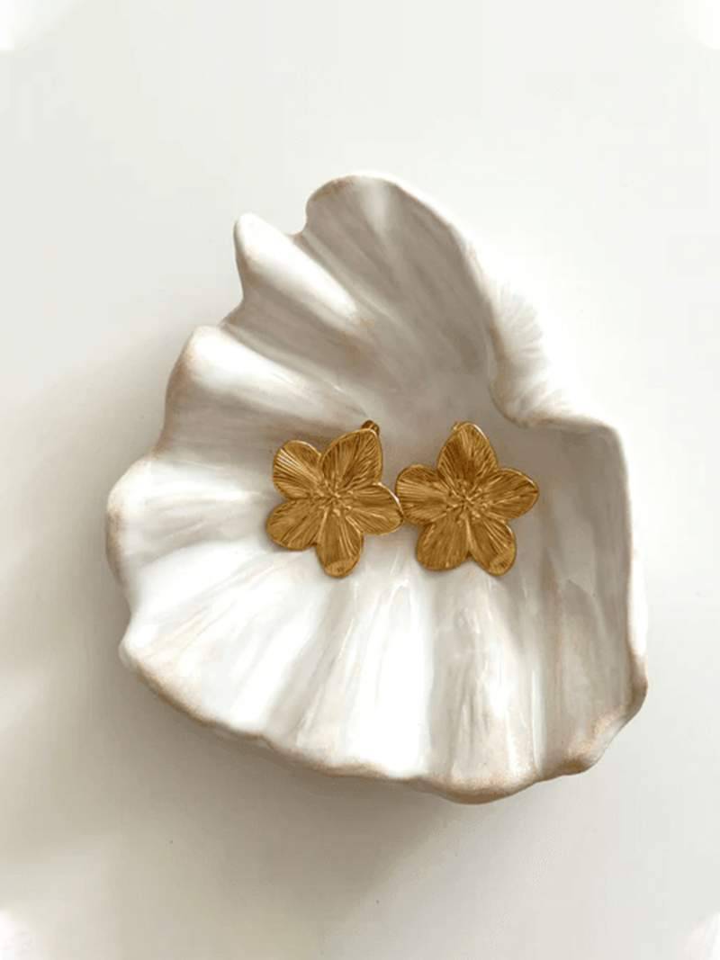 ZEYA - Lea flower Earrings