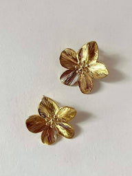 Lea Flower Statement Ohrringe