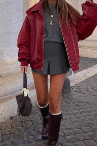 Lena Kunstlederjacke