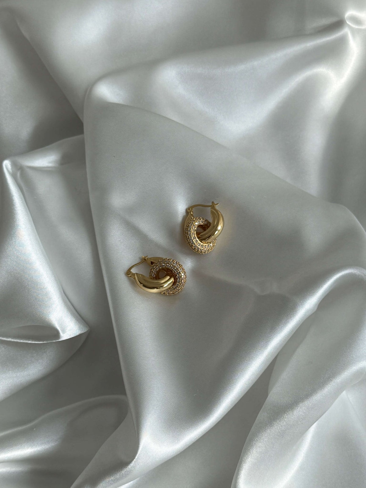 ZEYA - Lena Pavé Earrings