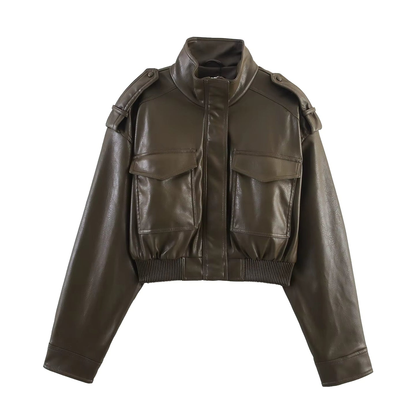 ZEYA - Lilo Faux Leather Jacket