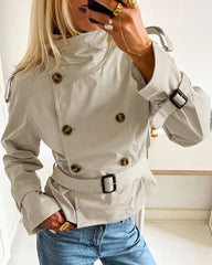 Lisa kurzer eleganter Trenchcoat