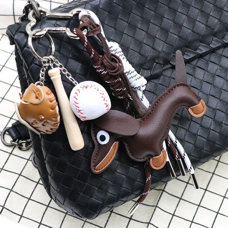 ZEYA - Lola Sausage Dog Keychain Pendant