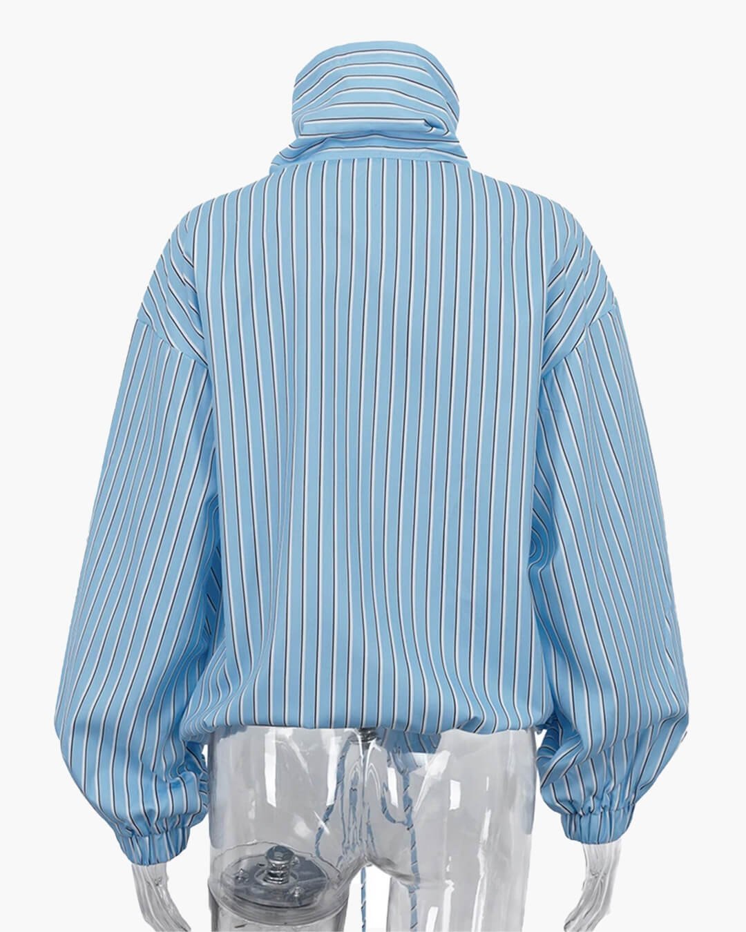 ZEYA - Lucy Striped High Neck Shirt