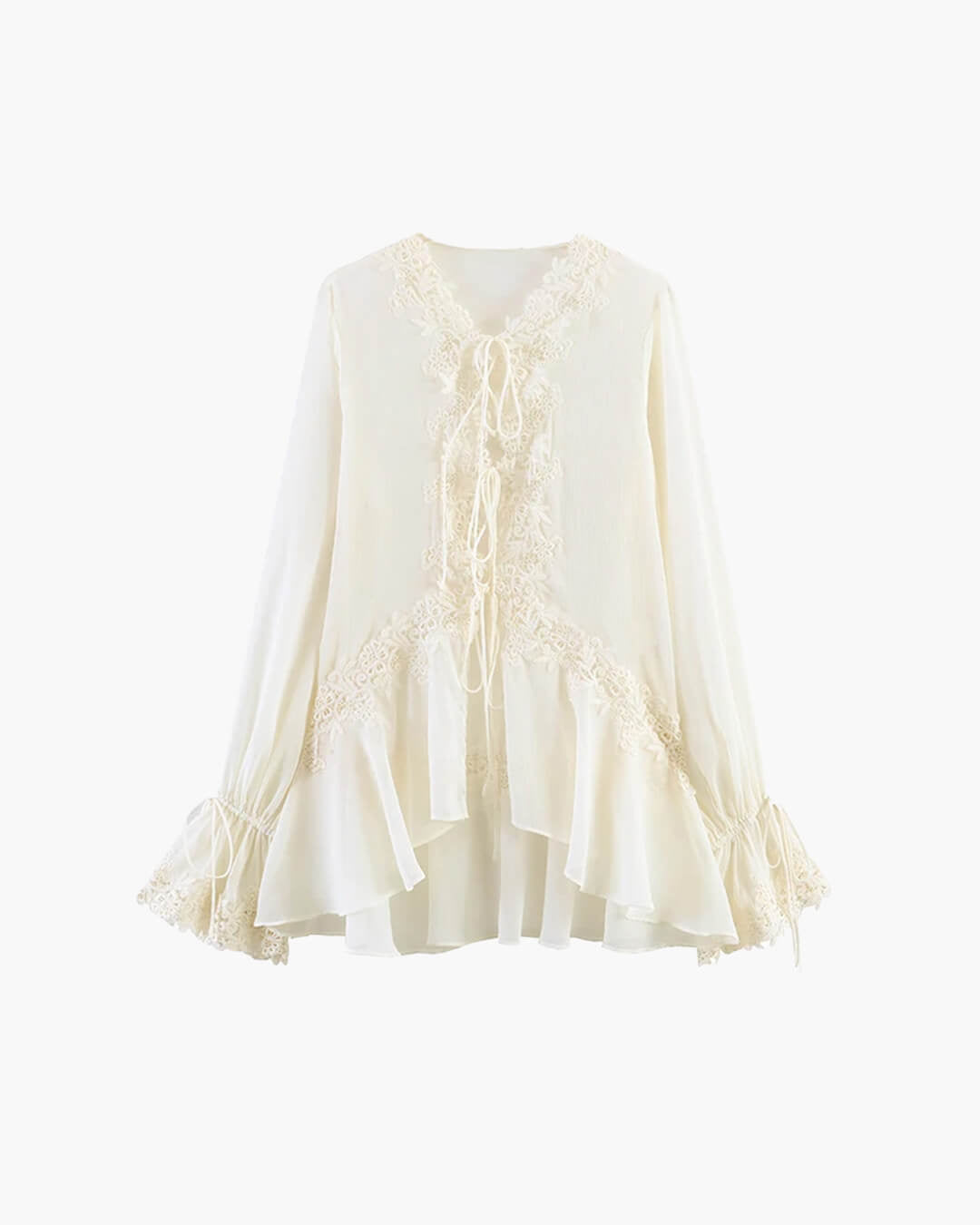 ZEYA - Maila Lace Cardigan Top