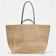 Annie gewebte Stroh-Tasche