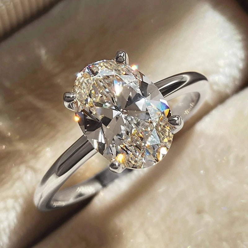 ZEYA - Maribel Oval Zirconia Ring