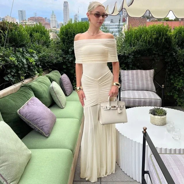 ZEYA - Marina Ruched Maxi Dress