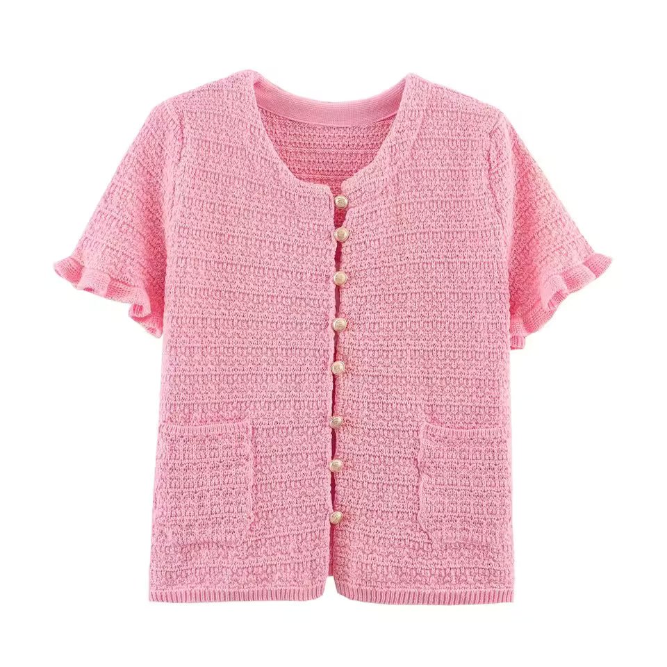 ZEYA - Maxine Knitted Tank Pleated Skirt Set