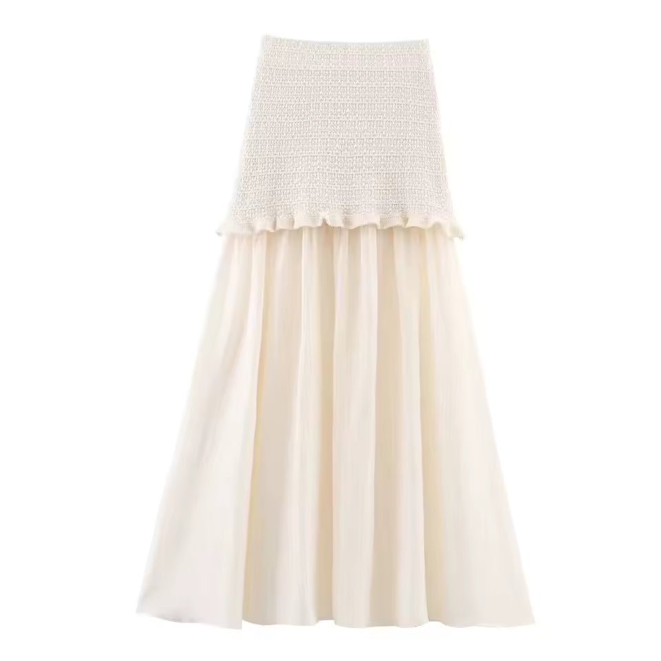 ZEYA - Maxine Knitted Tank Pleated Skirt Set