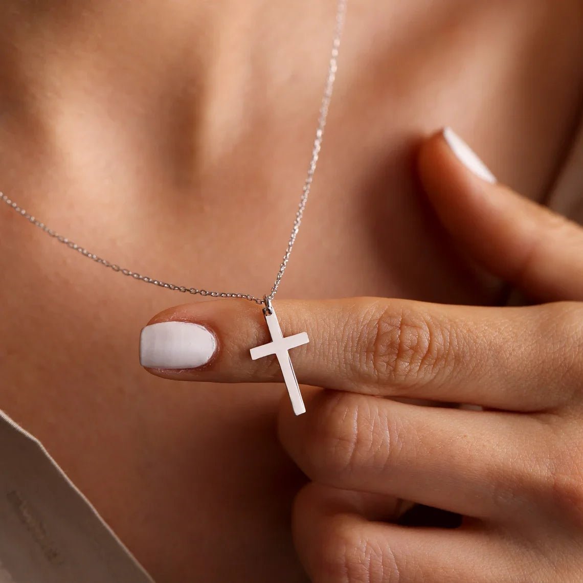 ZEYA - Melinda Cross Pendant Necklace