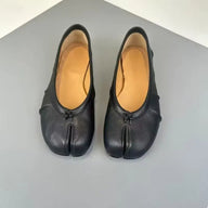Miranda Kunstleder-Mules mit geteiltem Zehenbereich