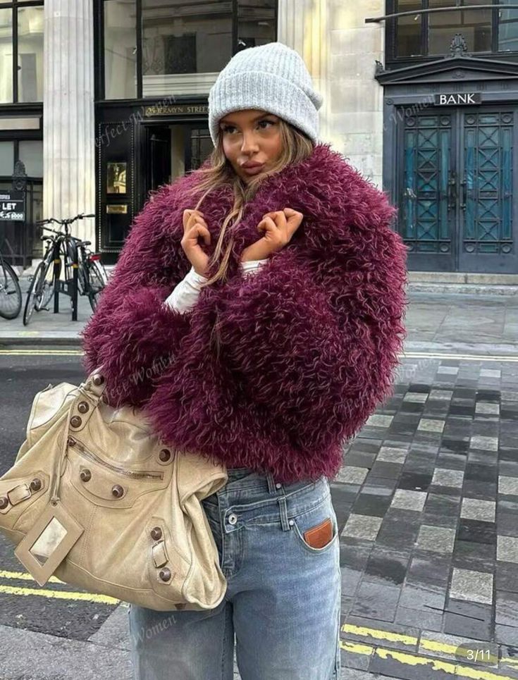 ZEYA - Nadine Short Faux Fur Coat