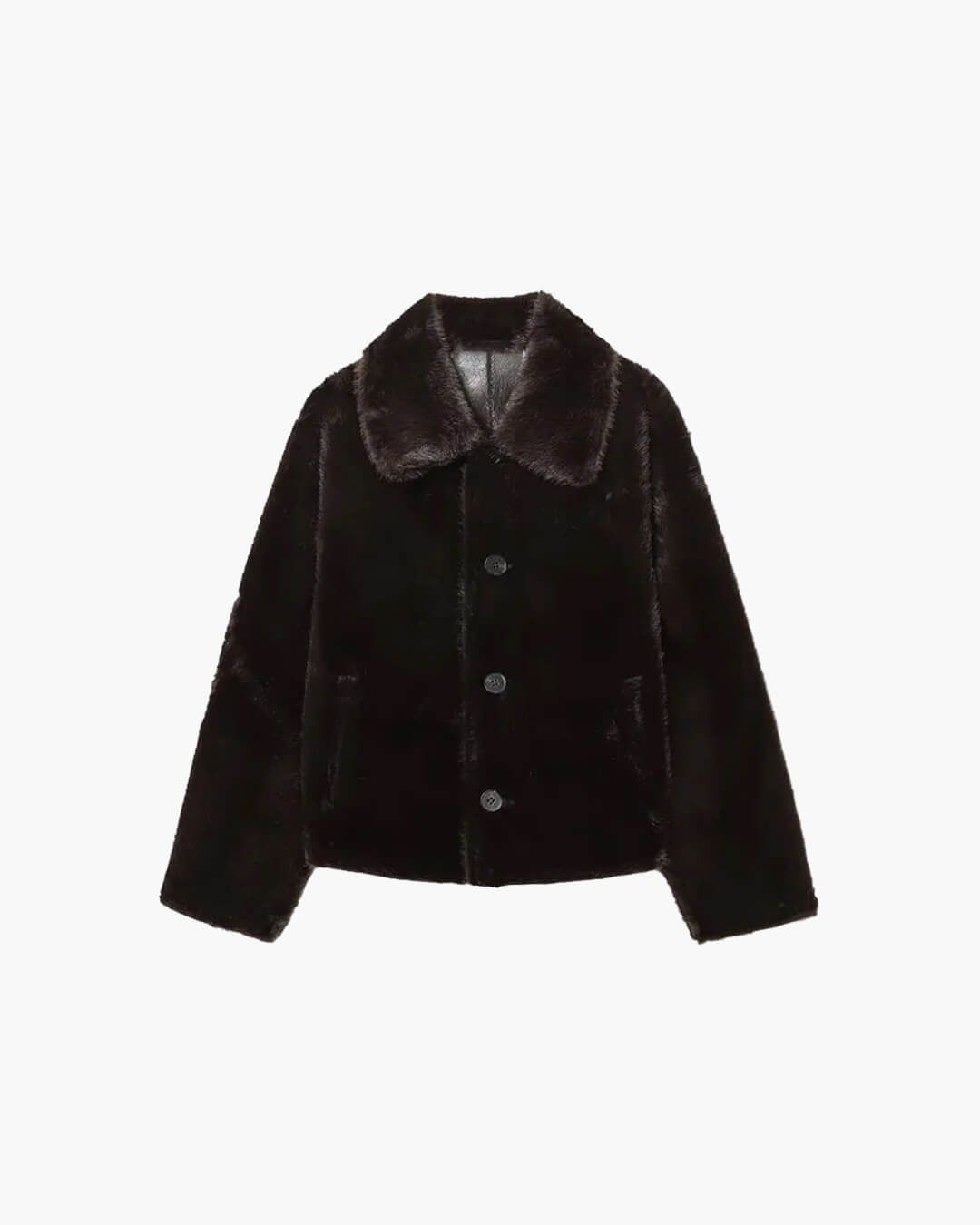 ZEYA - Naomi Reversible Faux fur Leather Jacket
