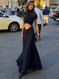 Agatha Ruched Bodycon Maxi Dress