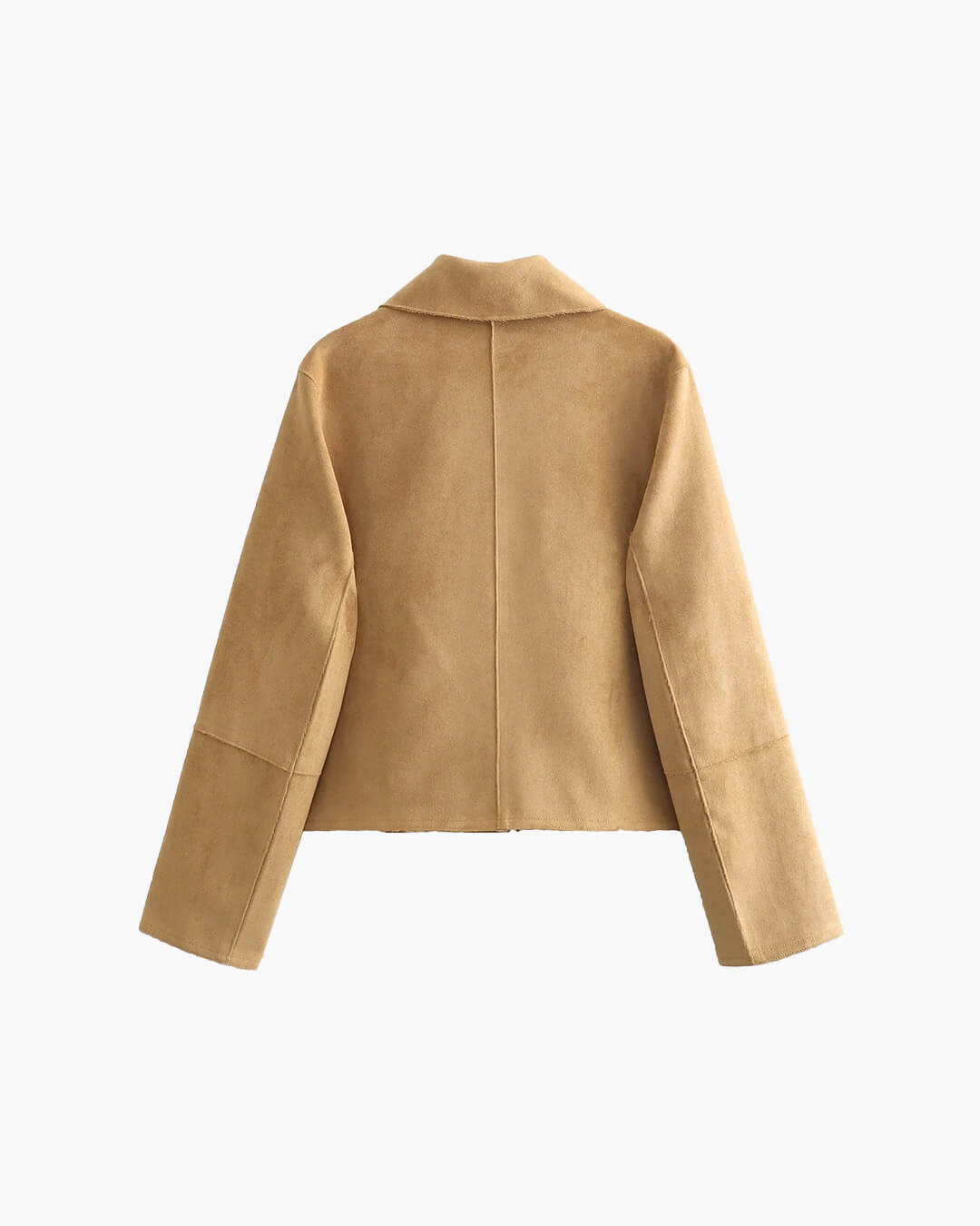 ZEYA - Nika Faux Suede Cropped Jacket