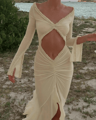 Nina Durchsichtige Bodycon-Kleid
