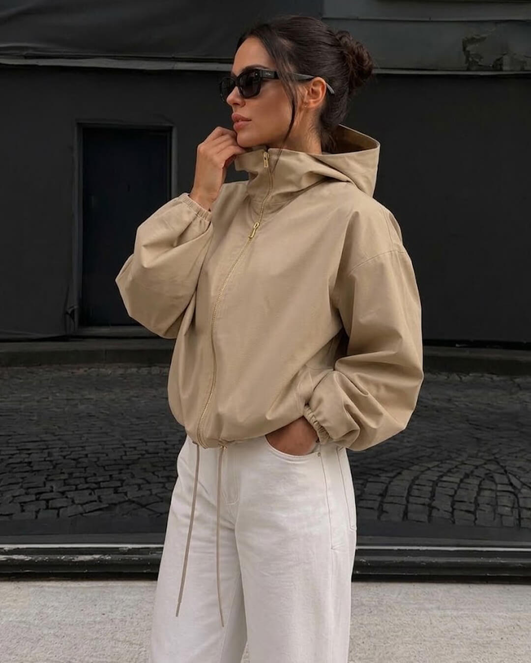 ZEYA - Nora Hooded Zip Jacket
