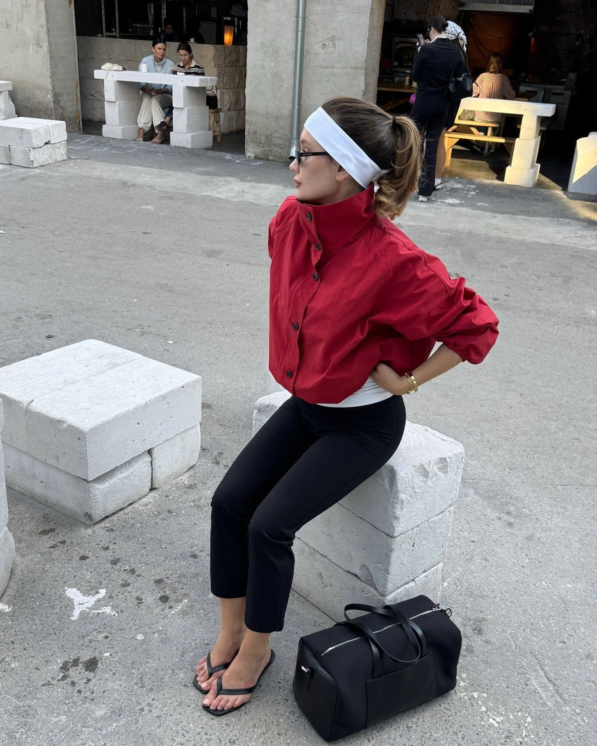 ZEYA - Polly High - Neck Bomber Jacket