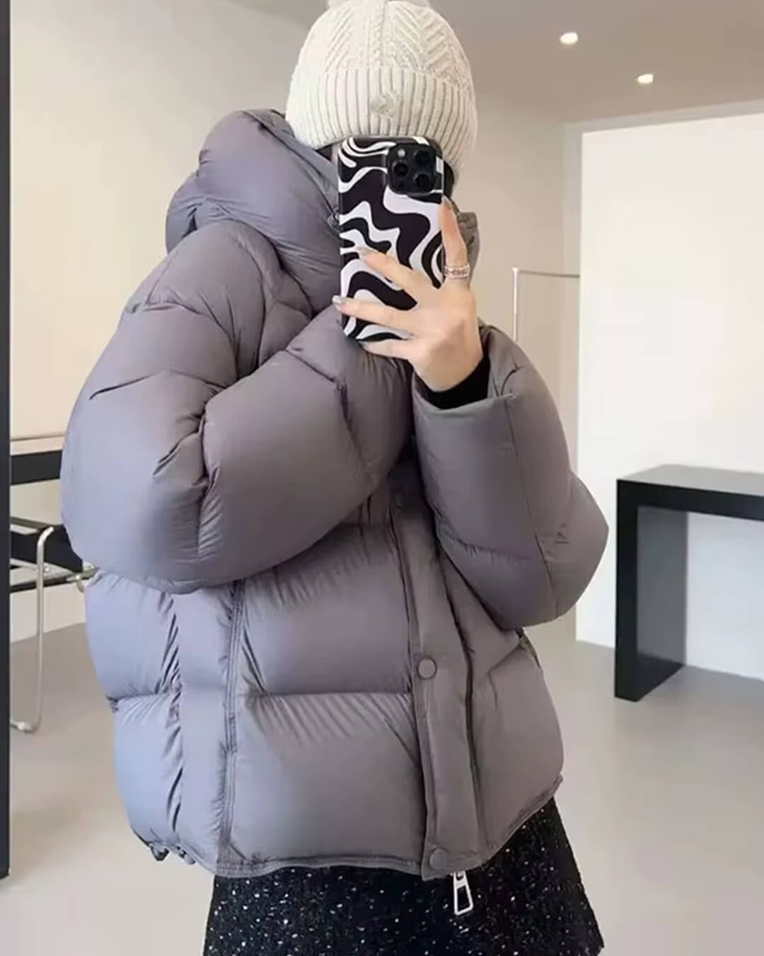 ZEYA - Priscilla Hooded Puffer Jacket