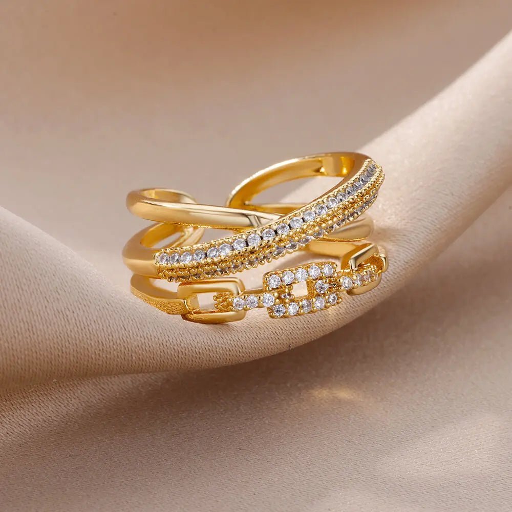 ZEYA - Rachel Adjustable Twist Ring