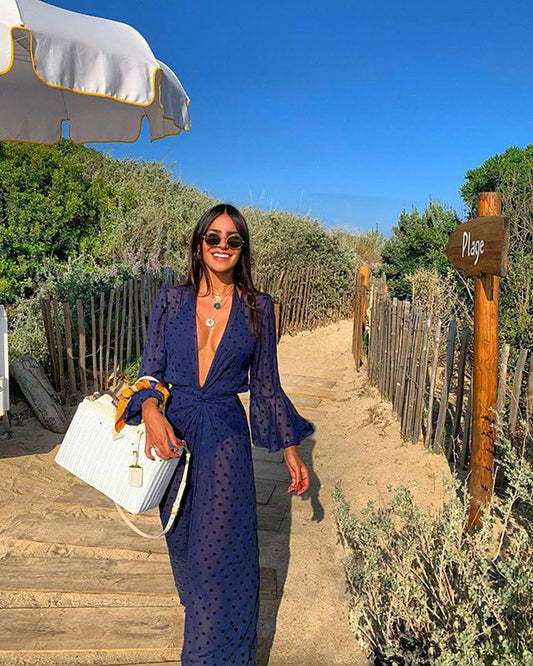 ZEYA - Rita Jacquard Beach Cover-Up Dress