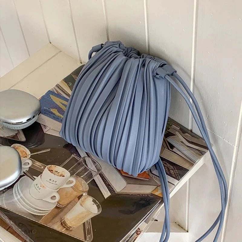 ZEYA - Sadie Pleated Mini Crossbody Bag