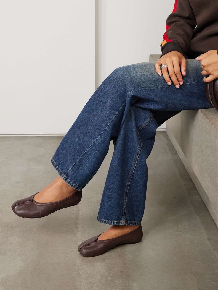 ZEYA - Sally Split Toe Ballet Flats