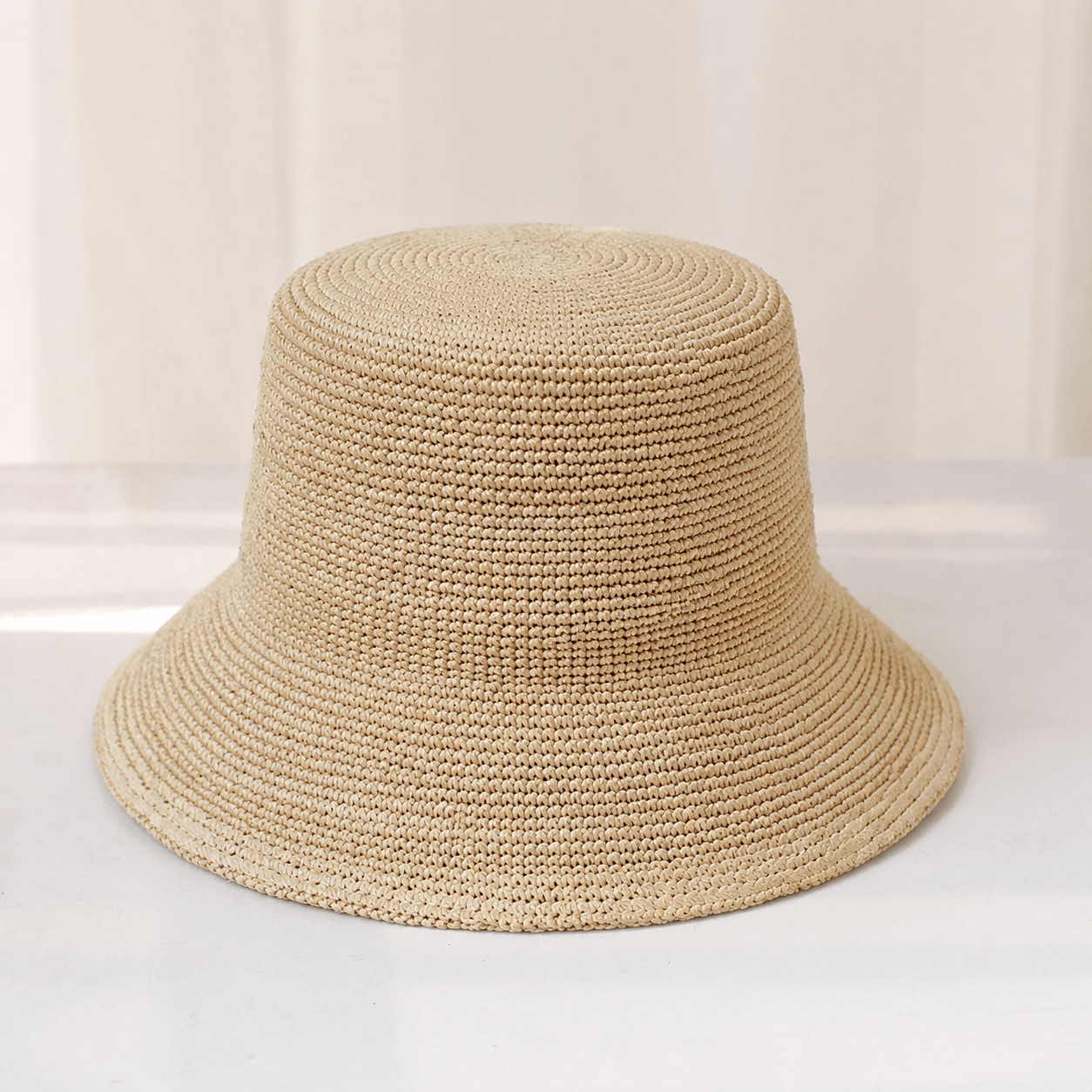 ZEYA - Sara Raffia Bucket Hat