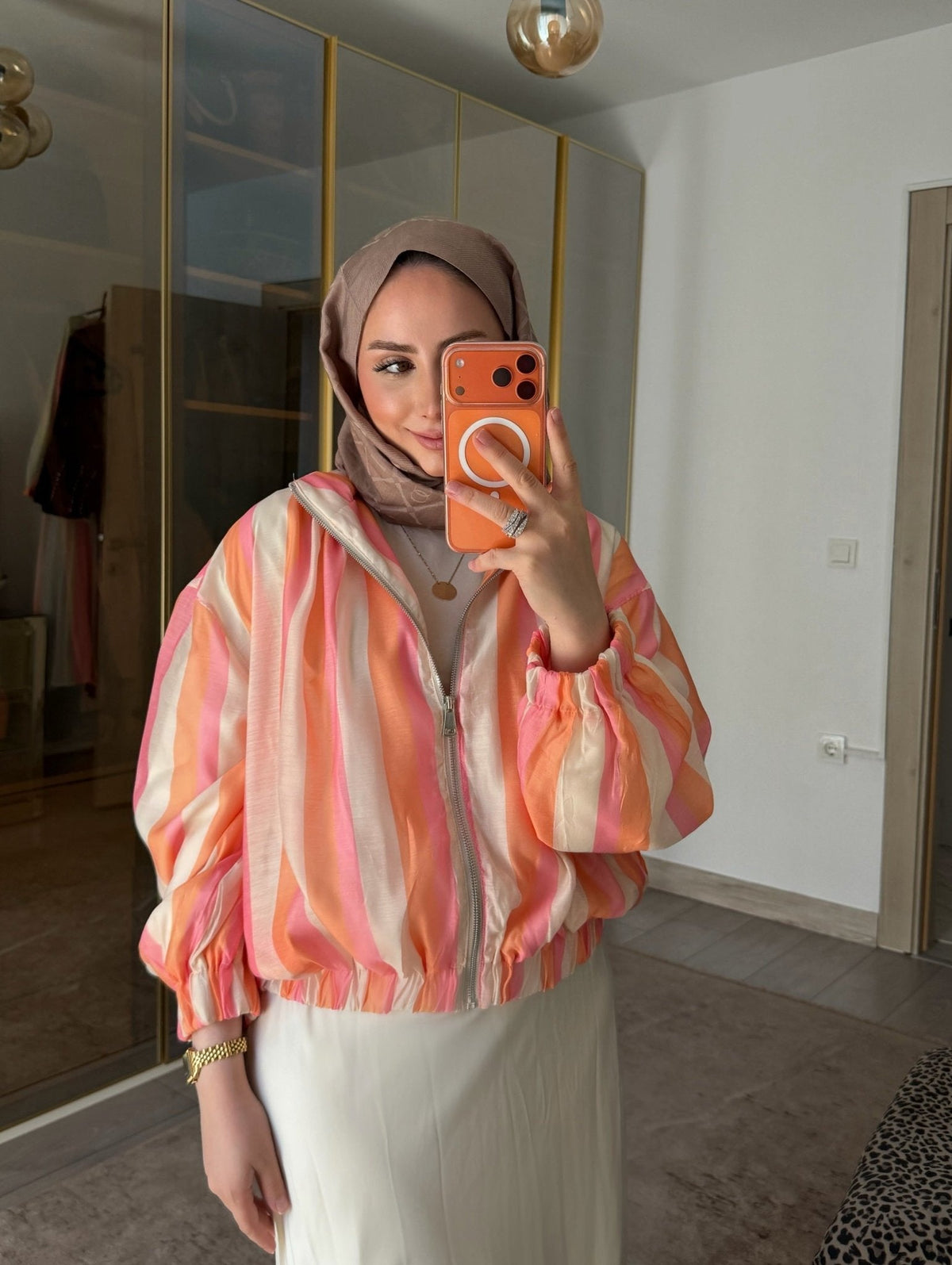 ZEYA - Sarah Candy Bomber Jacket