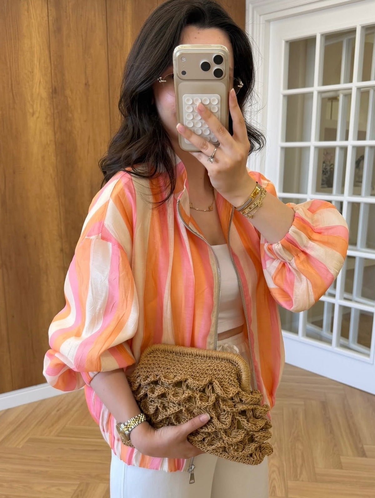ZEYA - Sarah Candy Bomber Jacket
