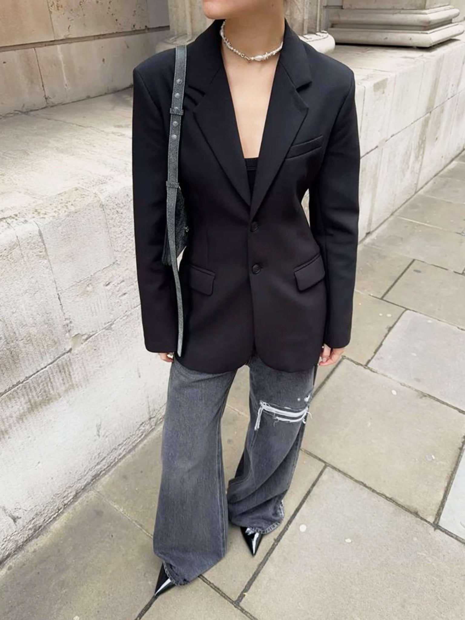 ZEYA - Sarrah Long Sleeve Blazer