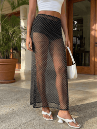 Shirley Polka Dot Maxi-Rock
