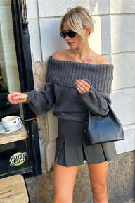 Gilliane Off-Shoulder Pullover