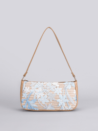 Olivia bestickte Pailletten-Schultertasche