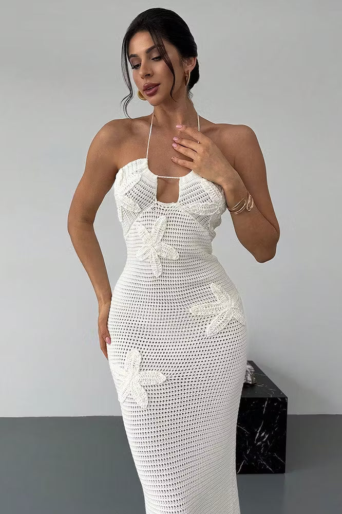 Sophie Cutout Halter Dress