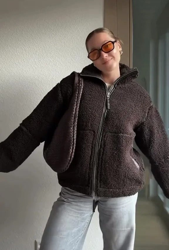 ZEYA - Suzette Zip Up Teddy Jacket