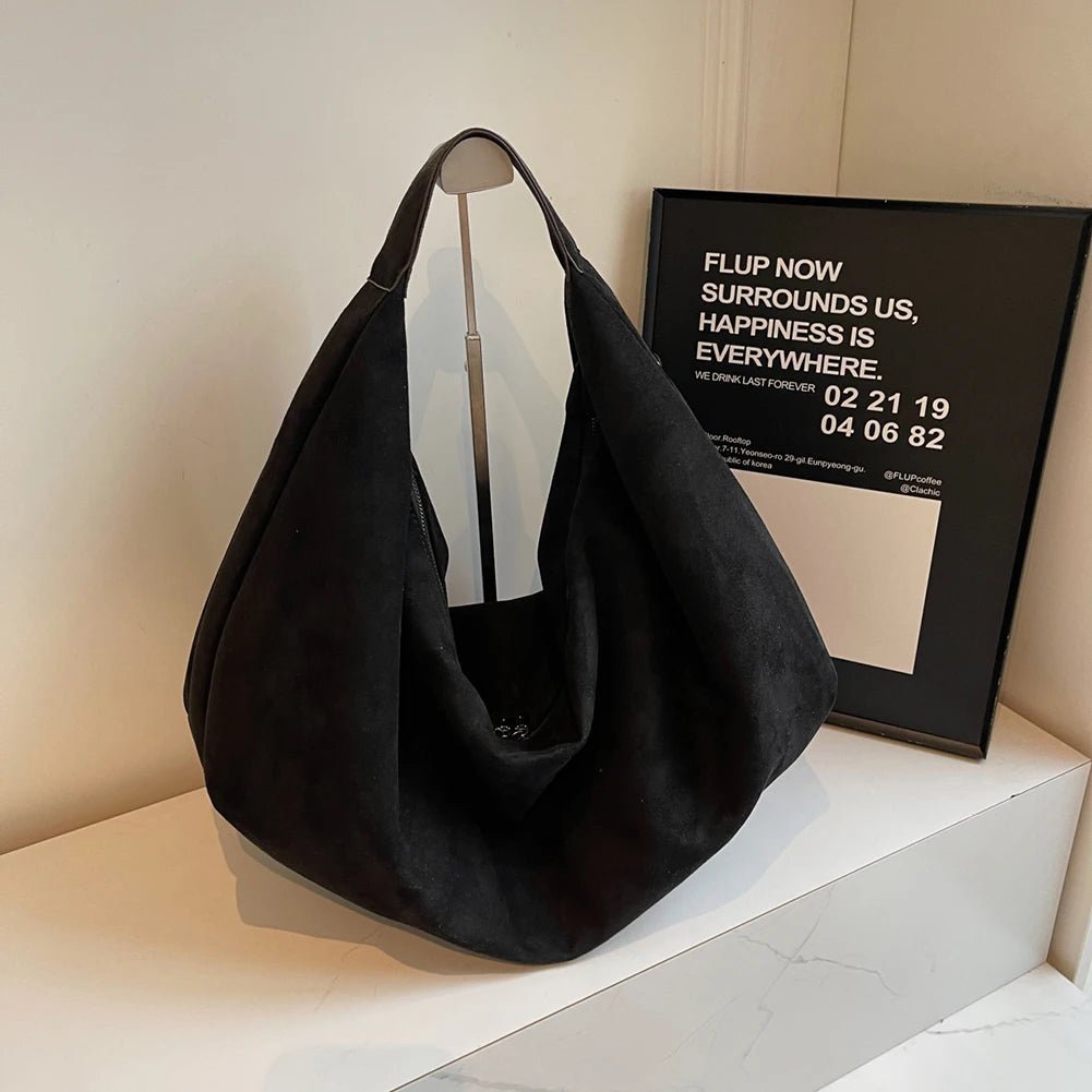 ZEYA - Sylvie Suede Hobo Handbag